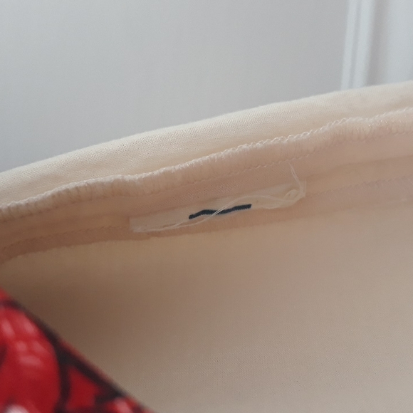 Anthro Mid Creation Skirt pleated Valentine's day! S M - Picture 9 of 13